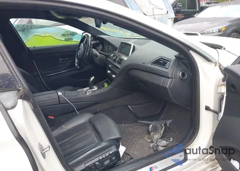 2013 BMW 650I Gran Coupe из США, поврежденный, VIN WBA6B2C50DD128385